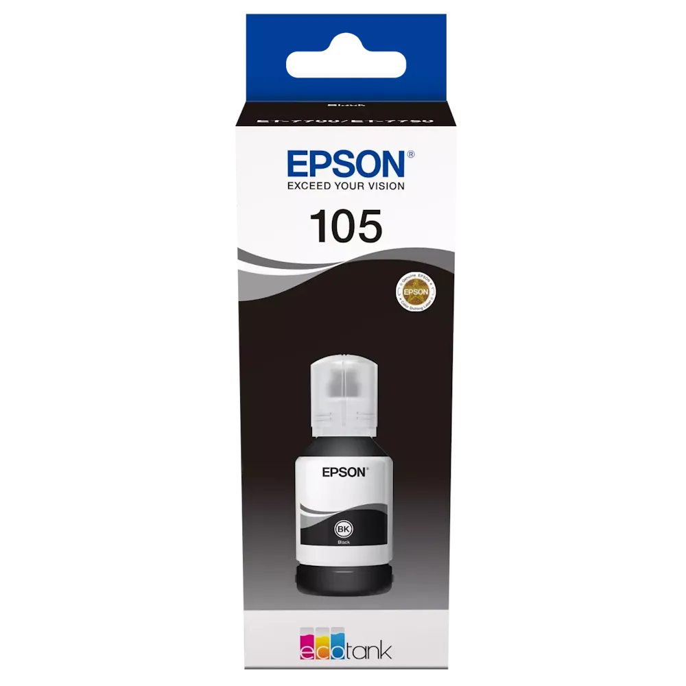 [C13T00Q140] Epson 105 Black Siyah Şişe Mürekkep