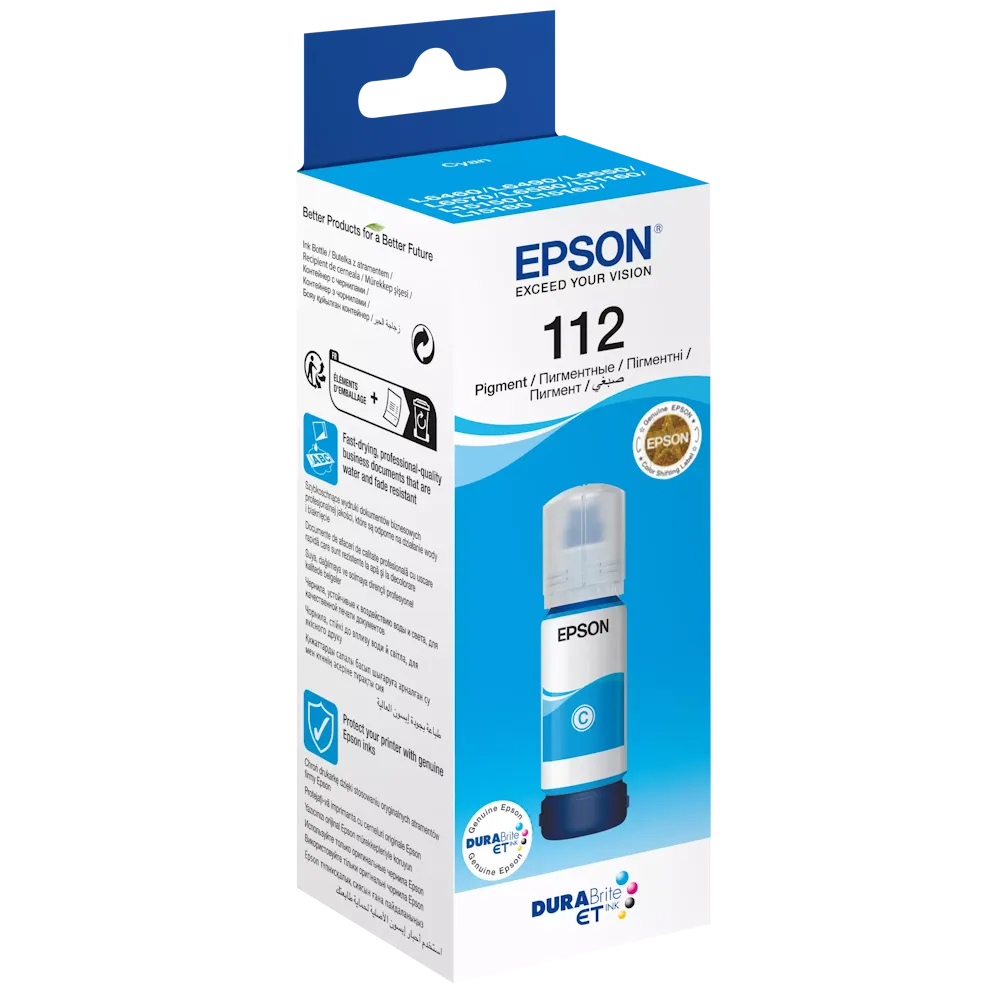 [C13T06C24A] Epson 112 Cyan Mavi Kartuş  70 ml