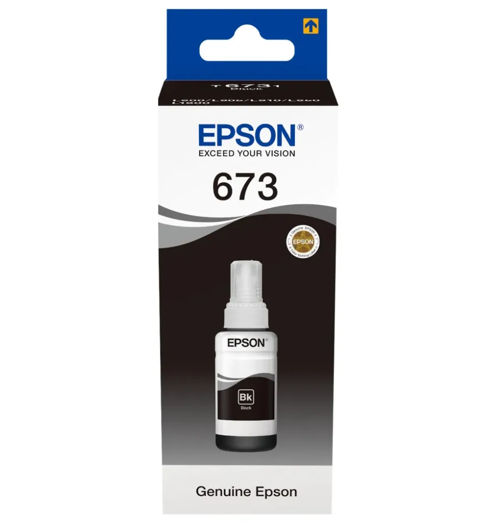 [C13T67314A] Epson T6731 Black Siyah Şişe Mürekkep (1564668)
