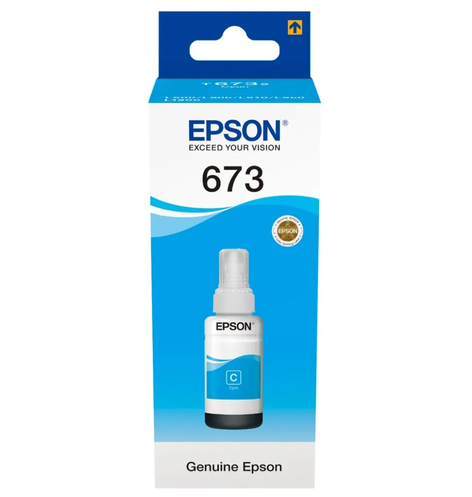 [C13T67324A] Epson T6732 Cyan Mavi Şişe Mürekkep (1564669)