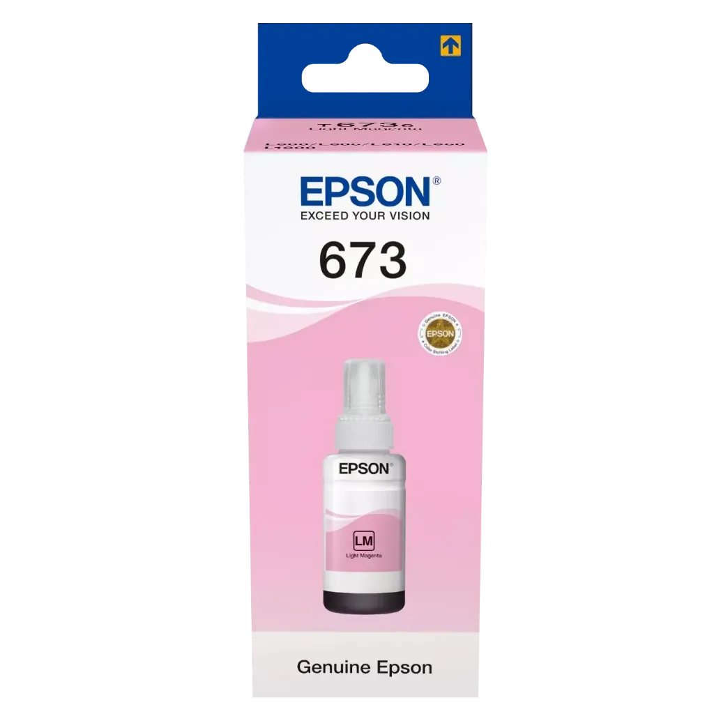 [C13T67364A] Epson T6736 Light Magenta Açık Kırmızı Şişe Mürekkep (1564673)
