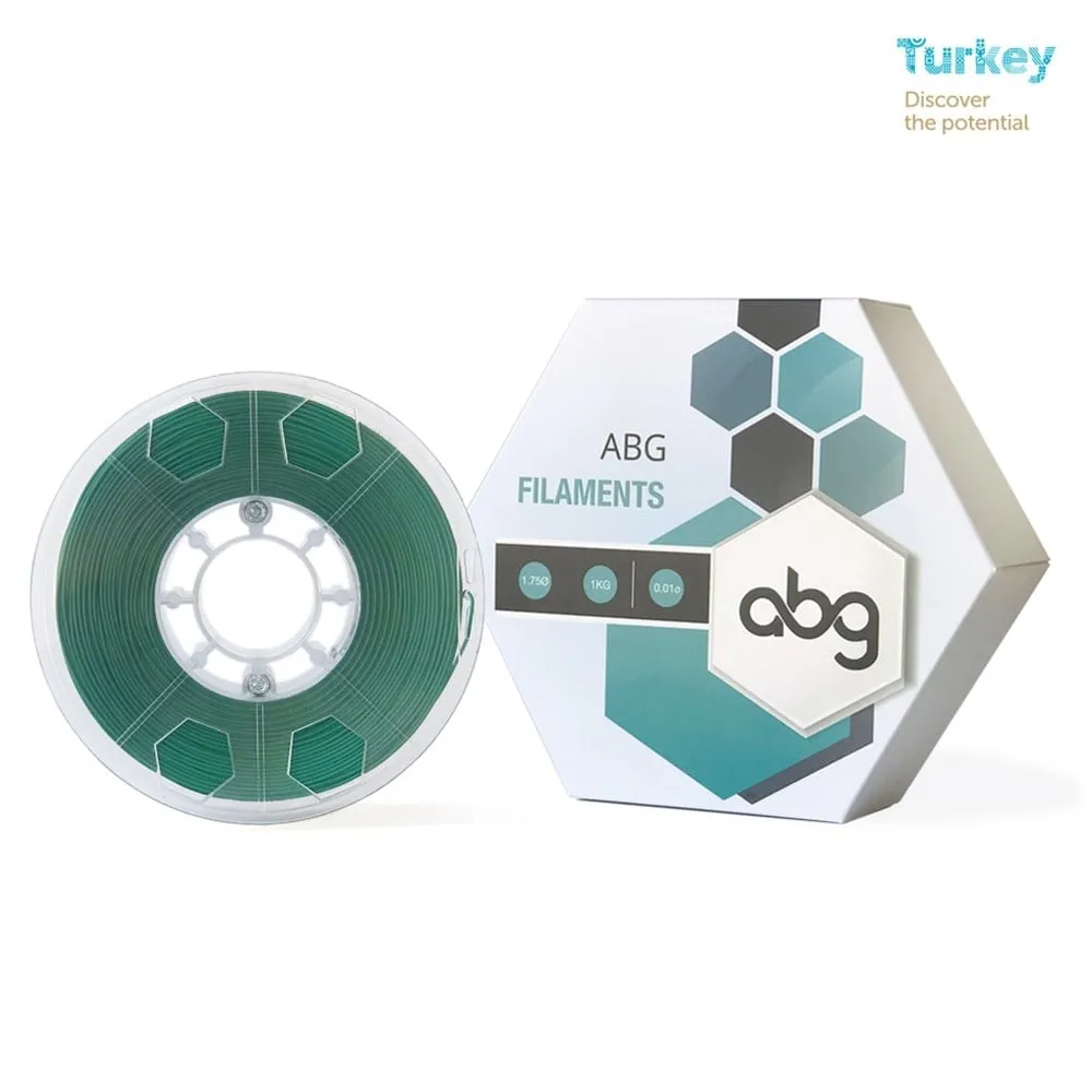 [2026STK00049] ABG ABS Filament Yeşil 1.75mm 1kg