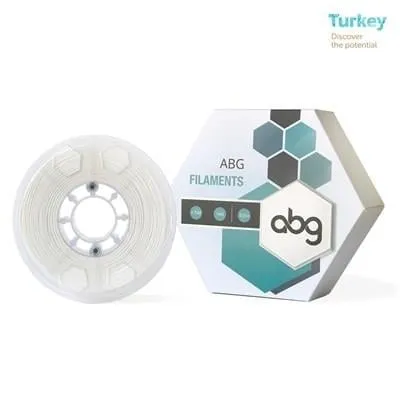 [2026STK00090] ABG PETG Filament Beyaz 1.75mm 1kg