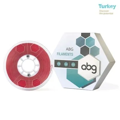 ABG PETG Kırmızı Filament  1.75mm 1kg