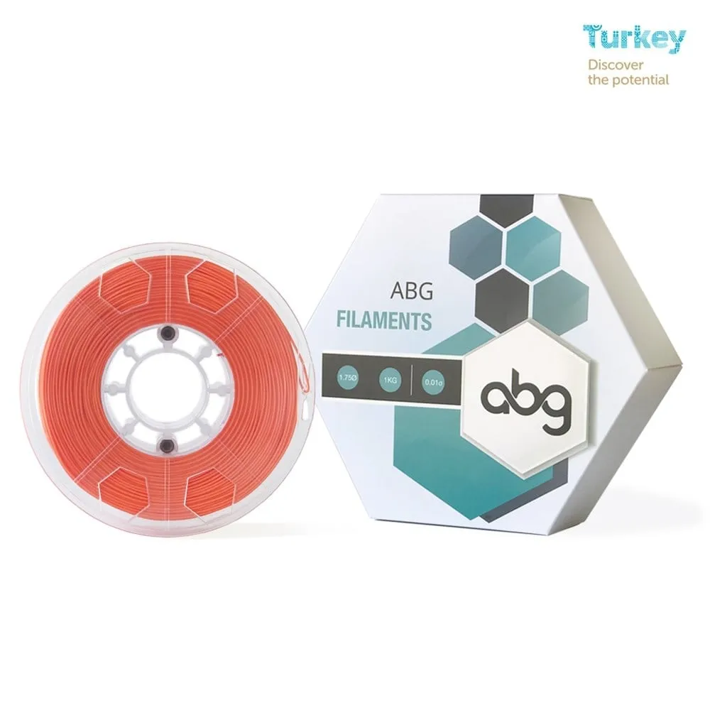 [2026STK00107] ABG PETG Filament Turuncu 1.75mm 1kg
